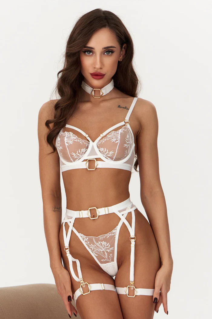 Crystal Dessous-Set – Eleganz & Verführung